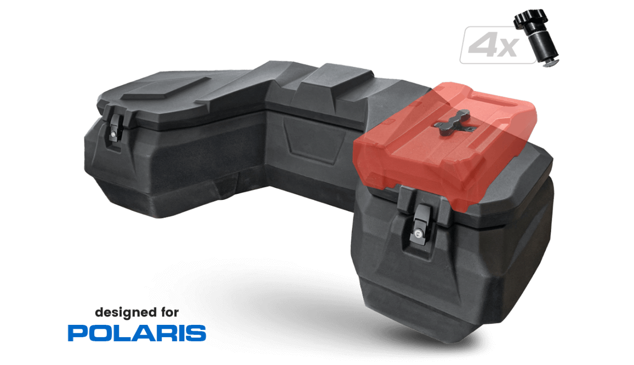 Shark AX112 - ATV Kuljetuslaatikko, taka - 112 L