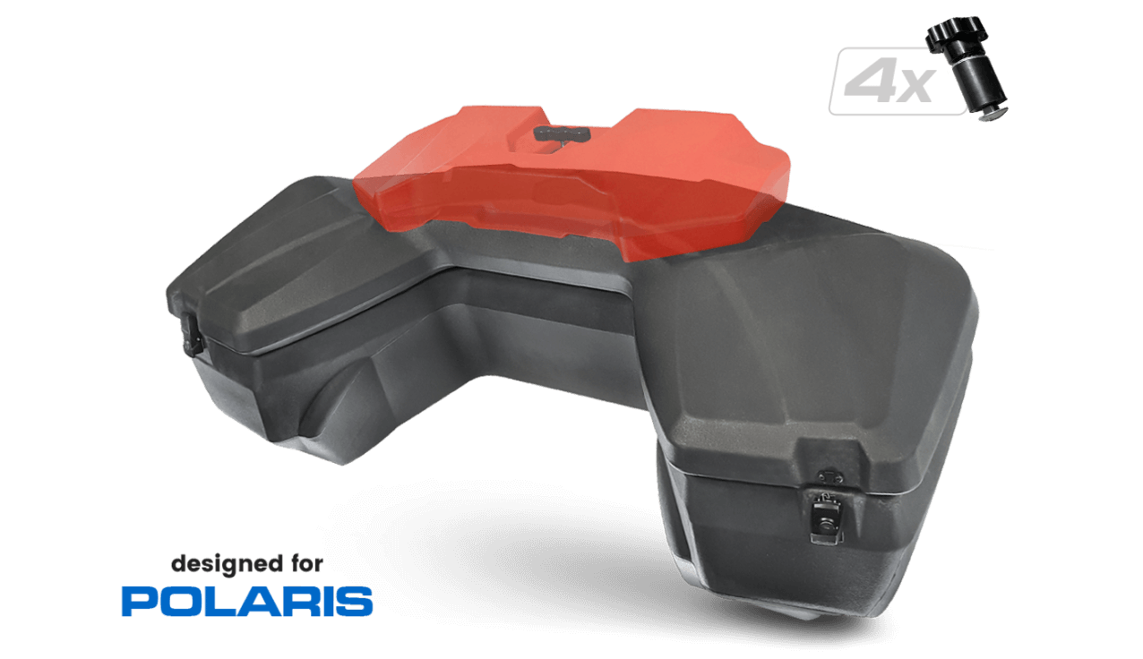 Shark AX115 - ATV Kuljetuslaatikko, taka - 115 L - POLARIS Sportsman