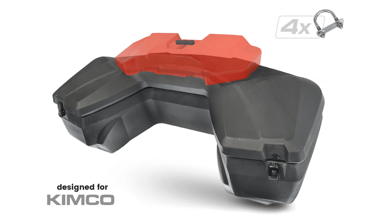 Shark AX116 - ATV Kuljetuslaatikko, taka - 115 L