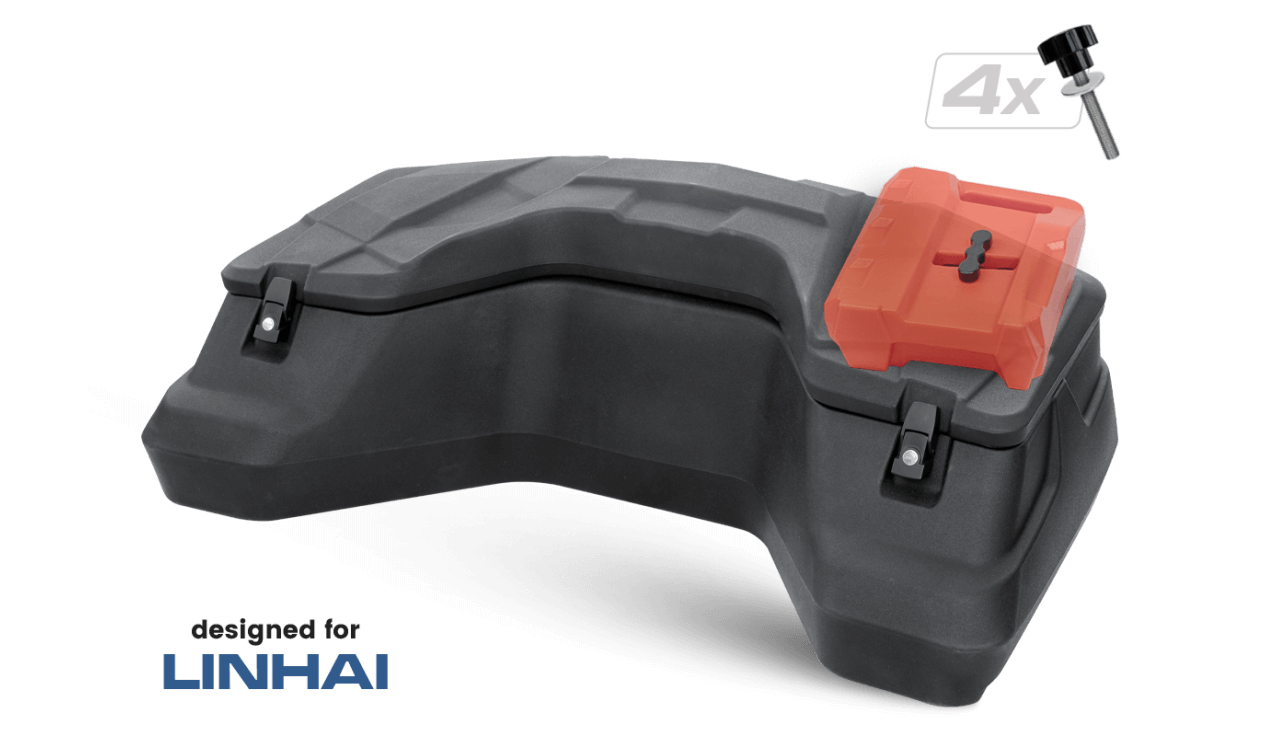 Shark AX97 - ATV Kuljetuslaatikko, taka - 96 L 