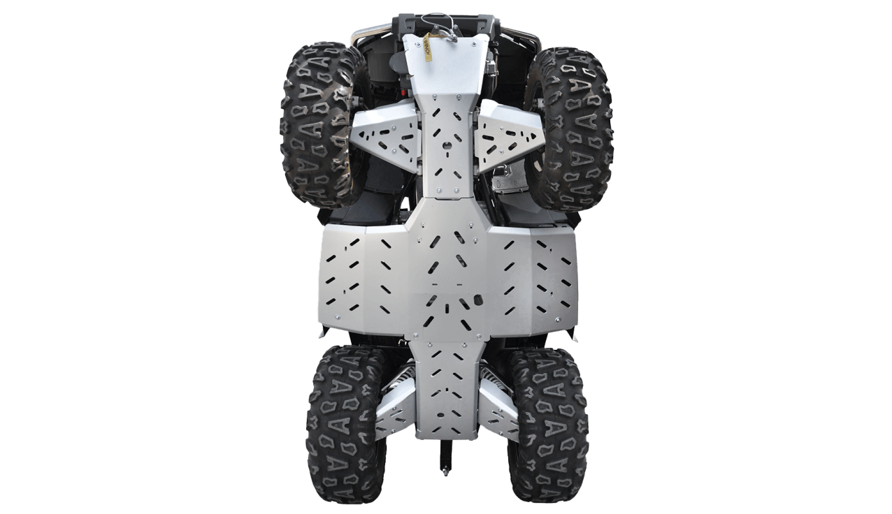 Täydellinen pohjapanssarisarja CF MOTO X8 (Teräs A-tukivarret)