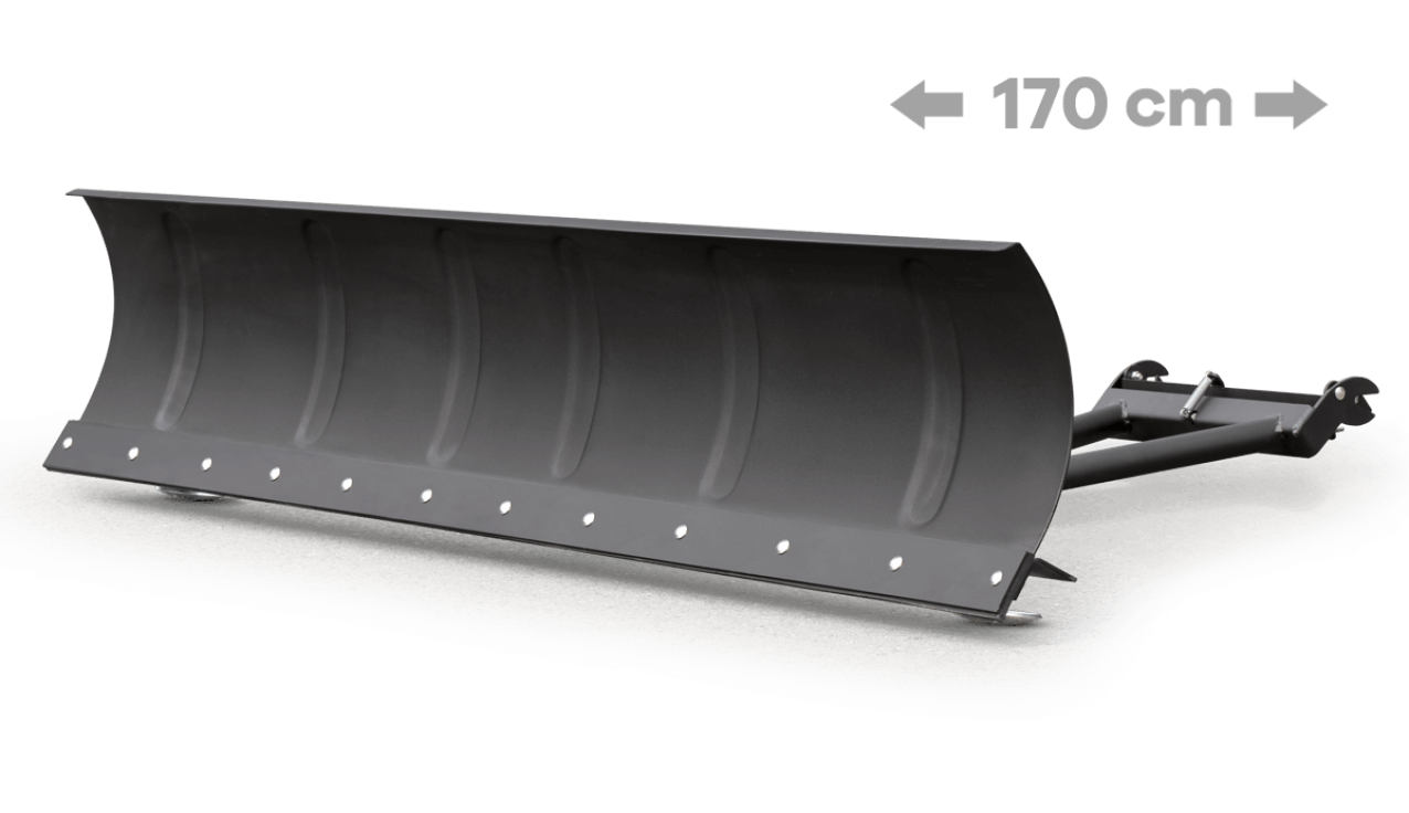 Shark ATV & UTV ATV & UTV Puskulevysarja (teräs) 67"/170cm Quick adapterilla - Musta