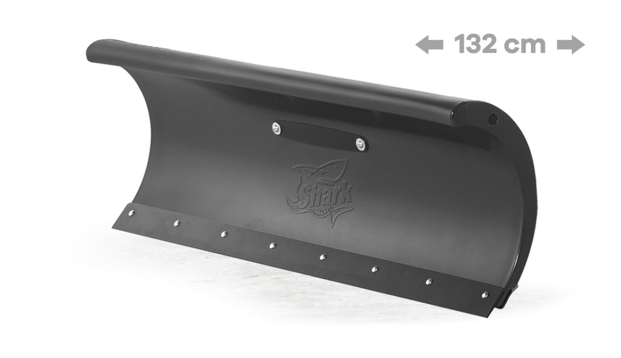 Shark PE-Muovi puskulevy Deluxe 52"/132 cm - Musta