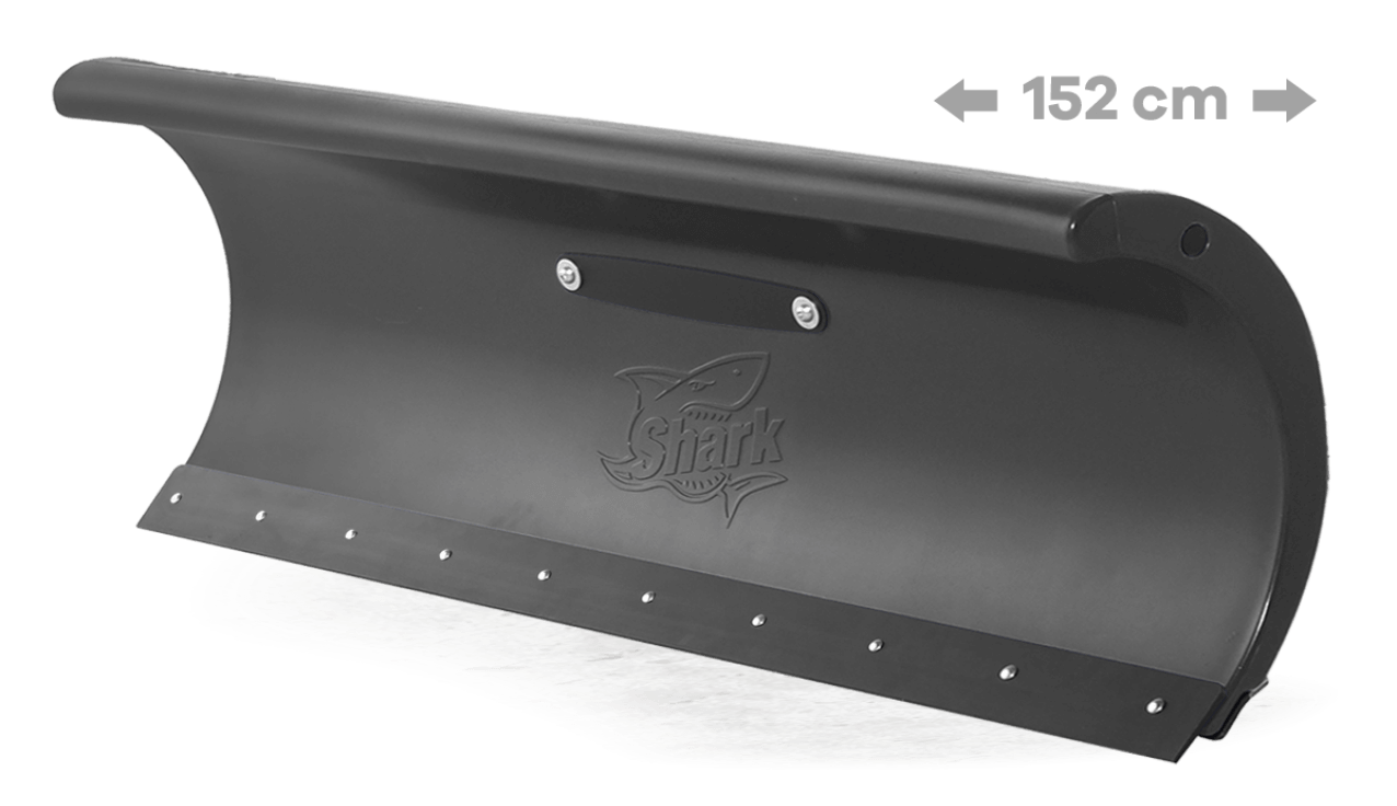 Shark PE-Muovi puskulevy Deluxe 60"/152 cm - Musta 