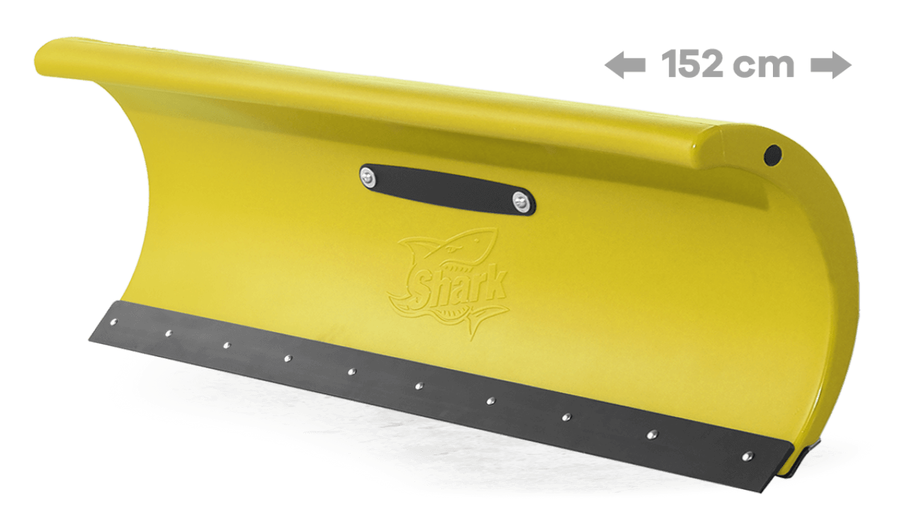 Shark PE-Muovi puskulevy Deluxe 60"/152 cm - Keltainen